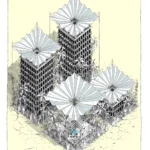 The evapo-sweaty building / Felix Illustra