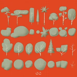 CARTOON TREES